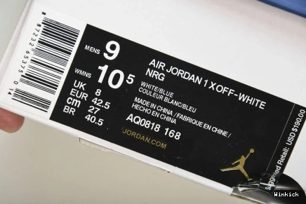 1 OF x AQ0818-168 Jordan Air 0909